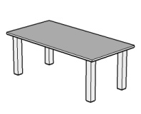 Стол переговоров TAOLINE 220х120 Стол переговоров TAOLINE 220х120