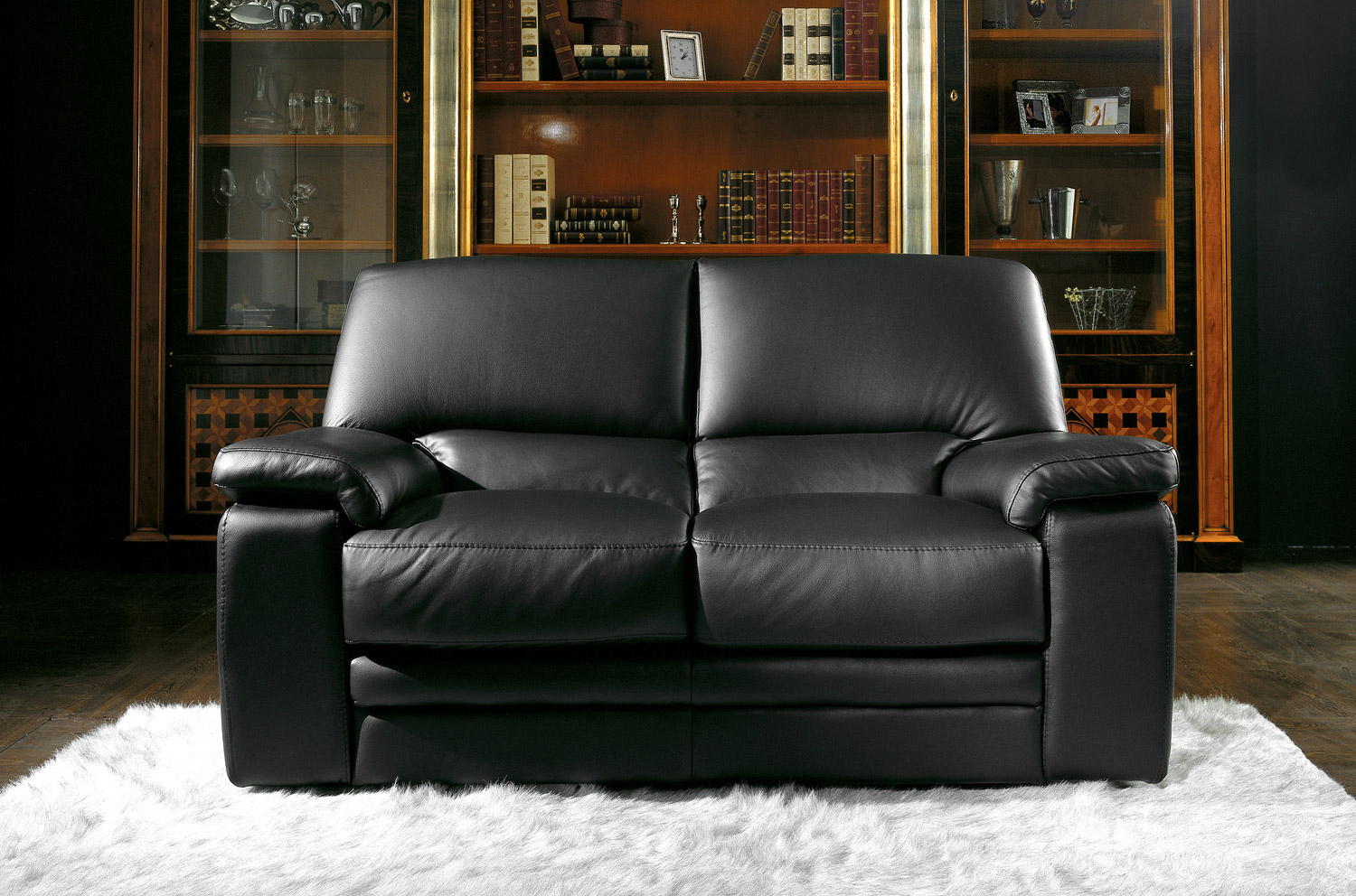 кожаный диван в кабинет руководителя