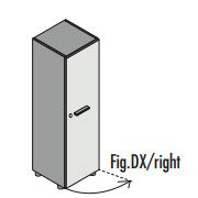 118274/ 118275 - Шкаф средний (правый/левый)