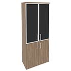 Шкаф высокий для документов Onix O.ST-1.2R white/black Шкаф высокий для документов Onix O.ST-1.2R white/black