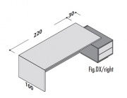 174270 - Стол руководителя правый с тумбой , с 2 USB входами 250x100/115x75 174270 - Стол руководителя правый с тумбой , с 2 USB входами 250x100/115x75