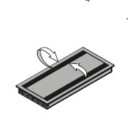 Люк для проводов стандартный