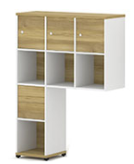 Concept CN.ONV-004 Надставка высокая + (Задняя стенка 8шт.) + (Блок 2 ящика - 1шт.) + (Распашной фасад - 3шт.) 