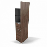 Шкаф тотем с двумя ящиками и дверцей 159966 Jera