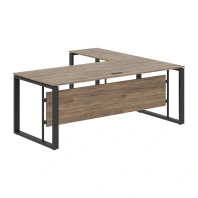 Стол руководителя с приставкой правый Enio ECT 2019