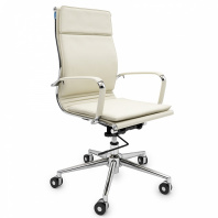 Кресло Alsav AL 771 бежевая экокожа Кресло Alsav AL 771 бежевая экокожа