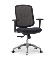 Кресло Element X/SL/3D/SP сетка/ткань TW черная/черная