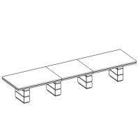 Стол переговоров Cowork 500х120 Стол переговоров Cowork 500х120