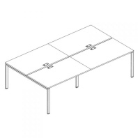 Рабочая станция А4 Б1 176-2 на металлокаркасе UNO (4х120) Рабочая станция А4 Б1 176-2 на металлокаркасе UNO (4х120)