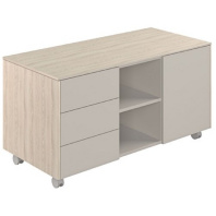 Тумба мобильная Atlas NZ-0213.YN.GS Тумба мобильная Atlas NZ-0213.YN.GS