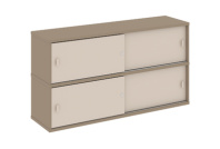 Надстройка для двух тумб Estetica ES.NN-3.2 Латте Надстройка для двух тумб Estetica ES.NN-3.2 Латте