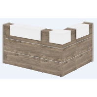 Стойка ресепшен Onix, комплект №28 O.R-K-28