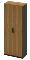 Гардероб Lido DG80-2.080400 Светлый орех (S-83)/Антрацит (S-59)