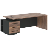 Стол руководителя Velion Veneer VRCT 2290L Стол руководителя Velion Veneer VRCT 2290L