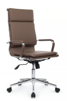 Кресло Riva Hugo RCH 6003-1SE коричневая экокожа