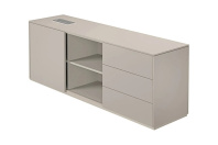 Тумба для документов опорная правая Атлас NZ-0231.GS.GS.R  Тумба для документов опорная правая Атлас NZ-0231.GS.GS.R