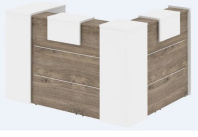 Стойка ресепшен Onix, комплект №26 O.R-K-26