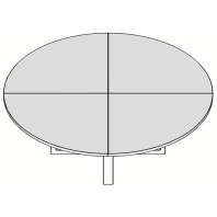 Стол переговоров круглый Framework D220 Стол переговоров круглый Framework D220