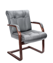 Кресло Multi-Office Paris C кожа серая Кресло Multi-Office Paris C кожа серая