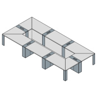 Стол для переговоров iTable 510х240