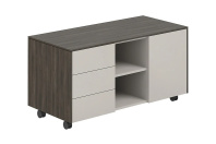 Тумба под оргтехнику Atlas NZ-0213.BT.GS  Тумба под оргтехнику Atlas NZ-0213.BT.GS