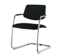 Конференц-кресло Urban slide SLW 50 ткань черная