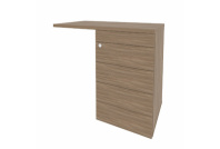 Тумба приставная (TIP-ON) универсальная л/пр Onix O.TPU-4 TIP