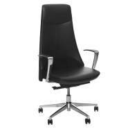 Кресло Bend A MB-323 черная кожа