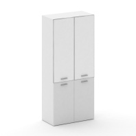 Шкаф широкий высокий Fresco FRU.ST-101 white