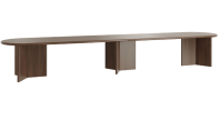 Система столов переговоров 2-04 Davos Дуб шоколад Система столов переговоров 2-04 Davos Дуб шоколад
