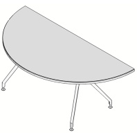 Стол письменный полукруглый UFO 180 Стол письменный полукруглый UFO 180