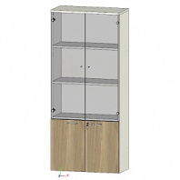 Шкаф высокий комбинированный Clifford CLF520  Шкаф высокий комбинированный Clifford CLF520