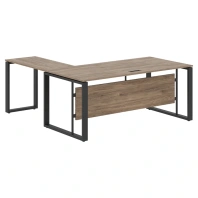Стол руководителя с приставкой левый Enio ECT 1819