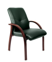 Стул Multi Office Mercury D зеленая кожа Стул Multi Office Mercury D зеленая кожа