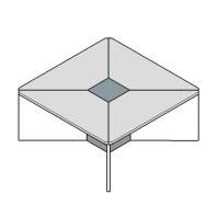 Стол для переговоров Metod Wood 160х160