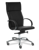 Кресло Multi Office Laguna A черная кожа Кресло Multi Office Laguna A черная кожа
