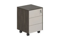 Тумба мобильная Atlas NZ-0214.BT.GS Бренсон трюфель Тумба мобильная Atlas NZ-0214.BT.GS Бренсон трюфель