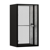 Акустические кабины RV Uno + SoundCube SDC-1.2-GL - 1 местная задняя стенка стекло