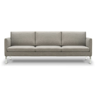 Диван Отто 3-х местный хром ткань 1 кат.