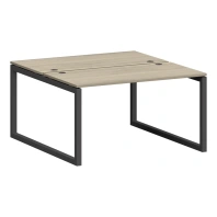 Рабочая станция 2 места на металлокаркасе (О-опоры). Смарт СМС2-О-12К.120 Рабочая станция 2 места на металлокаркасе (О-опоры). Смарт СМС2-О-12К.120