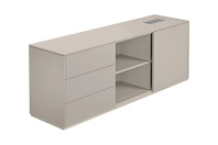 Тумба для документов Atlas опорная левая NZ-0231.GS.GS.L  Тумба для документов Atlas опорная левая NZ-0231.GS.GS.L