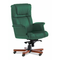 Кресло Master Lux A зеленая кожа Кресло Master Lux A зеленая кожа
