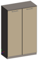 Шкаф средний универсальный (двери в ал. рамке) JNS927 Шкаф средний универсальный (двери в ал. рамке) JNS927