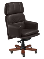 Кресло Faust A коричневая кожа Кресло Faust A коричневая кожа