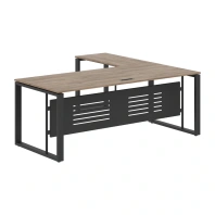 Стол руководителя с приставкой правый  Enio ECT 2019M