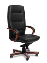 Multi Office Senator A Черная кожа