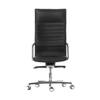 Кресло Толедо с высокой спинкой на крестовине с колесами в ткани 1 категории Кресло Толедо с высокой спинкой на крестовине с колесами в ткани 1 категории