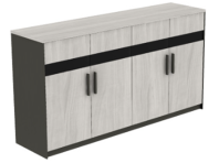 Шкаф для бумаг Lido DG64-2.157085 (S-66) /Антрацит (S-59)