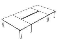 DRESS CODE Конференц-стол 400х200 DRESS CODE Конференц-стол 400х200