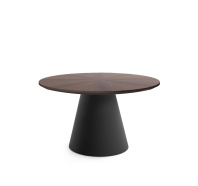 NOALE Стол кофейный Эвкалипт Мореный /черный со скосом кромка NOALE Стол кофейный Эвкалипт Мореный /черный со скосом кромка